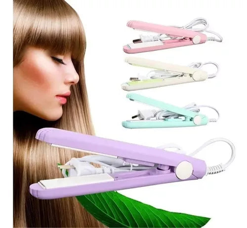 Mini planchita para cabello™