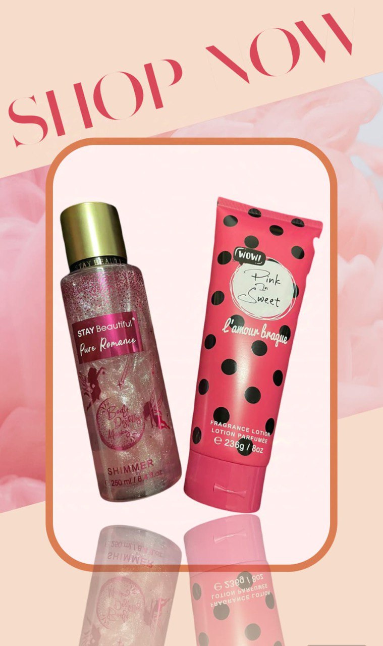 SET PERFUME CON BRILLO + CREMA ™